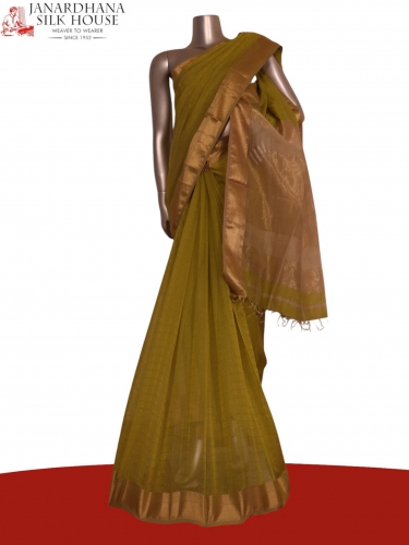 Traditional Handloom Pure Maheshwari Cotton